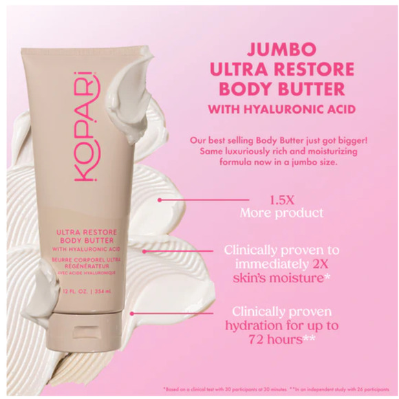 Kopari Ultra Restore Body Butter 12 fl oz (MSRP $49) - Picture 3 of 3